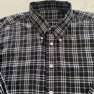 Burberry Plaid Shirt Mens